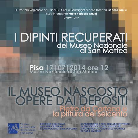 I dipinti recuperati del Museo Nazionale di San Matteo